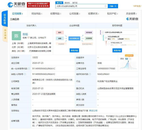 今日頭條落子太原 新公司入駐山西綜改示范區，深化區域布局